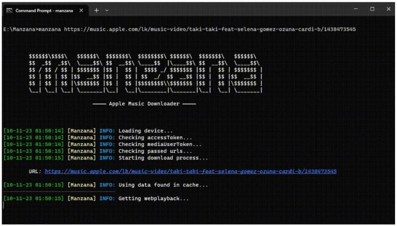 Manzana Apple Music Downloader