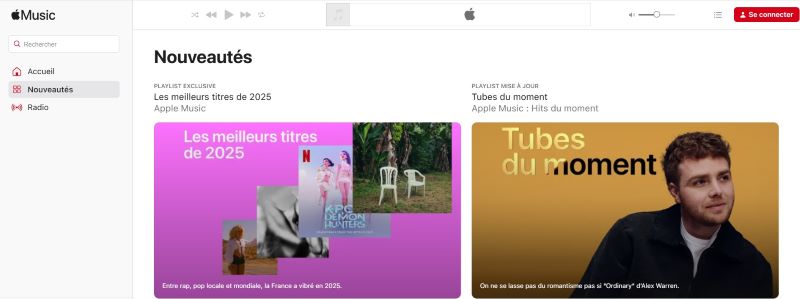 Transférer les morceaux achetés sur Apple Music vers une clé USB