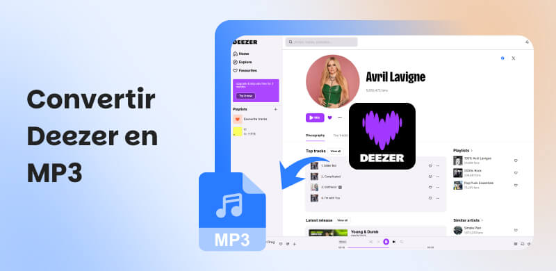 Convertir Deezer en MP3