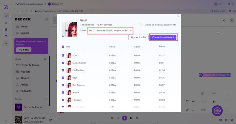Convertir Deezer En Mp3