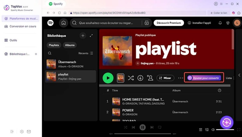 Selectionner Une Playlist Spotidown