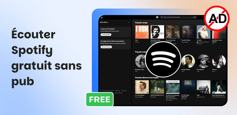 Écouter Spotify gratuit sans publicité