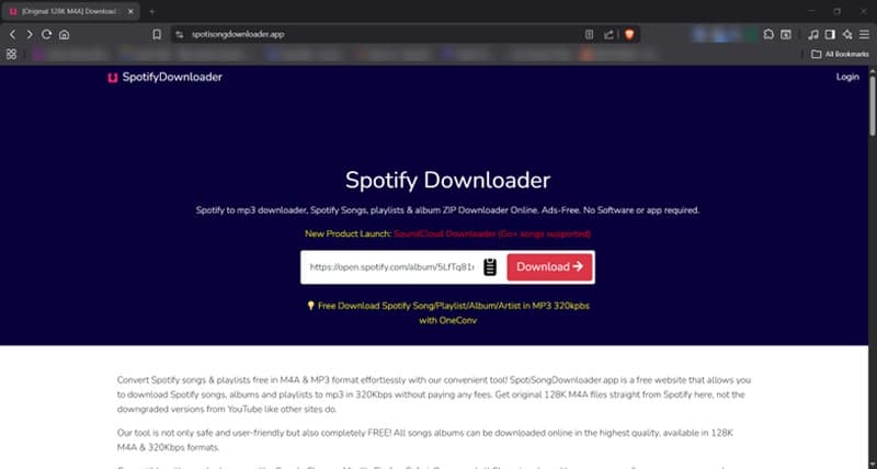 SpotiSongDownloader