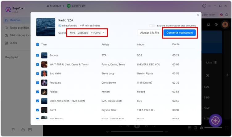 Télécharger les podcasts Spotify
