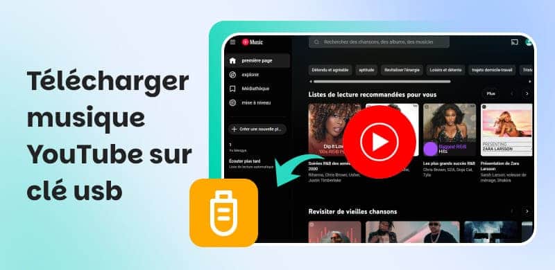 Télécharger de la musique YouTube sur clé USB