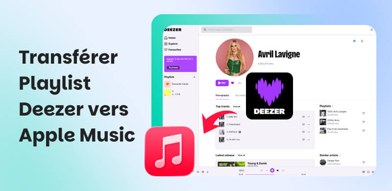 Transférer une playlist Deezer vers Apple Music