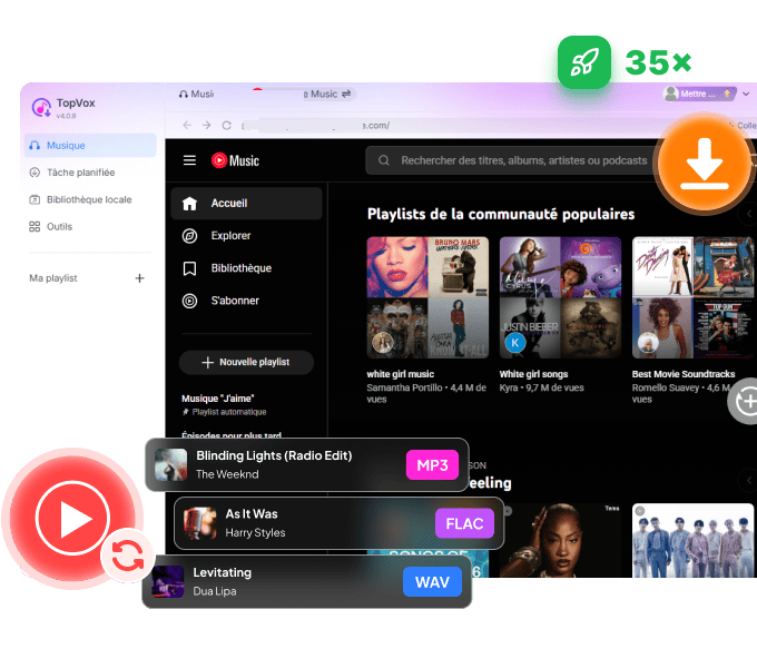 TopVox YouTube Music Converter